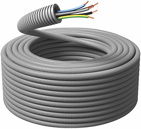Flexrör EQ (H07Z1-U) 5G2,5 Ø20mm, 100m, Ring