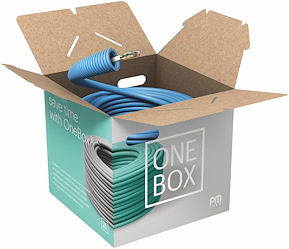 Flexrör U/UTP Cat.6, Ø16mm, 100m, OneBox