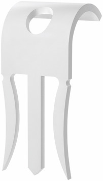 Kabelklammer för gips/lättbetong, Ø8-12 mm, 13 mm, 200st/förp