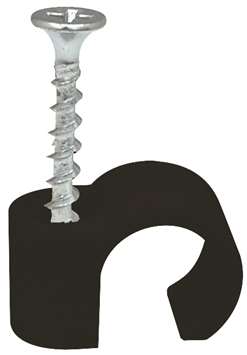 Skruvclips, Svart, Ø 10-14 mm, 3,9x41 mm, 100 st
