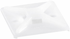 Buntbandsfäste 19,1x19,1 mm, Natur, 100-pack