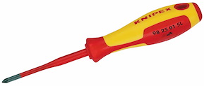 Skruvmejsel – Isolerad 1000, Knipex, PZ-1, 80mm