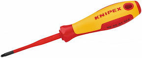 Skruvmejsel – Isolerad 1000, Knipex, PZ/S-1 , 80mm