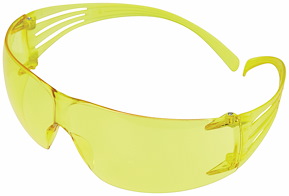 Skyddsglasögon 3M SecureFit 200, Gul lins