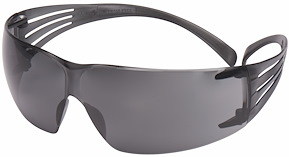 Skyddsglasögon 3M SecureFit 200, Grå lins