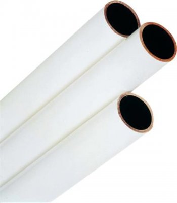 Tub-E White Kopparrör 22x1 3M