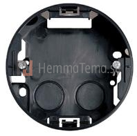 Renova Dosa, utanpåliggande, 22 mm, svart