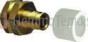 Q&E DR Rak inv gäng Dim mm: 15 mm x G½