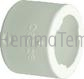 Q&E Ring vit med stoppkant Dim: 22 mm