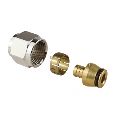 Uponor FPL-X Kopplingsset förkr. PEX DR, 15 x 2,5 mm x G1⁄2