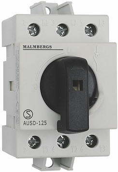 Huvudbrytare 125A, 3 mod