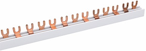 Fasskena 3-fas, Gaffel, 3-P, 10 mm², 57 moduler