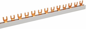 Fasskena 1-fas, 2-polig, Gaffel, 1+N-pol, 10 mm², 57 moduler