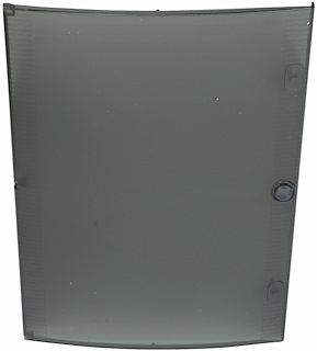 Transparent dörr, 4x18 moduler
