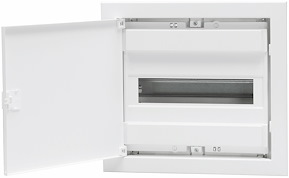 Normkapsling, infälld, 1 rad, 12+2 mod, IP40