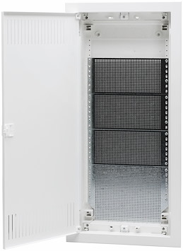 Multimediakapsling, infälld, 4 rad, IP40