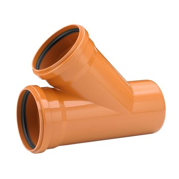 GRENRÖR 160/110X45° MARK PVC