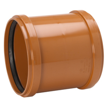 DUBBELMUFF 160 MARKAVLOPP PVC