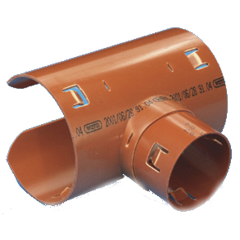 PVC SADELGRENRÖR F DRÄN 128/92