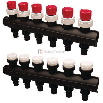 Uponor Vario PLUS Fördelare 6 Q&E 20