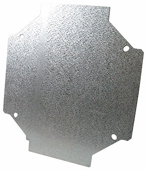 Montageplåt, 215x266 mm, För 25 128 14