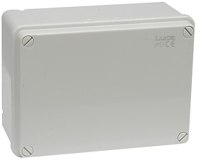 Plastkapsling, IP55, 160x135x77 mm