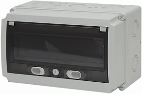 Normkapsling, 13 modul, IP66