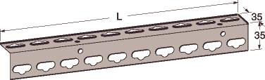 MP-262Z Vinkelprofil 35x35mm 3M VFZ