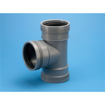 Grenrör 110X75 mm X 88,5° 3Muff 12 Stk Per Frp Grå Wafix