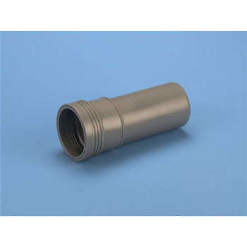 Vattenlåsanslutning 50 mm , L=133 mm Muff X Slätända, Rak 18 Stk Per Frp Grå Wafix