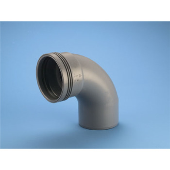 Böj 110 mm X 88,5° Muff X Slätända, Lång Radie 12 Stk Per Frp Grå Wafix