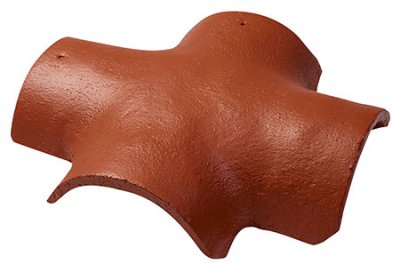 X-nock Vågrät Elegant Tegelröd