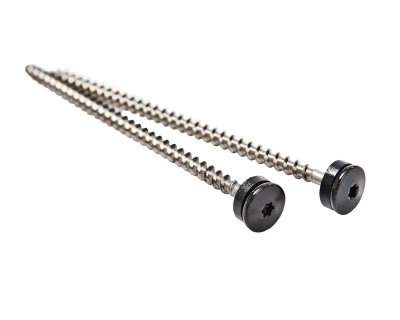 Nockskruv 5x110 mm 25 st/påse Svart