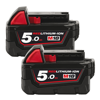 Batterikit M18 2X5 Ah Milwaukee