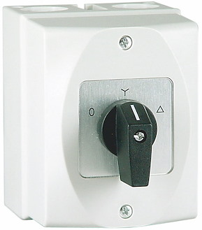 Y/D-kopplare, IP54, 16A, 5,5kW