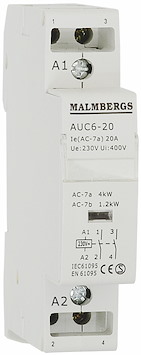 Installationskontaktor, 1 modul, 20A, 2-Pol