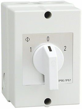 Fram och backomkopplare, IP67, 20A