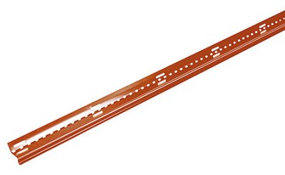 Glidskena för Livlina Gångbrygga 3m Tegelröd