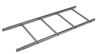 Takstege 4 steg 1,2m Grå