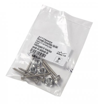 Skruvsats Konsolfäste Bärläkt