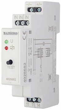 Impulsrelä, 1sl, 24V AC/DC