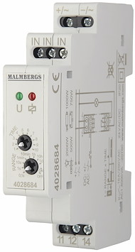 Impulsrelä, 1vxl, 24V AC/DC