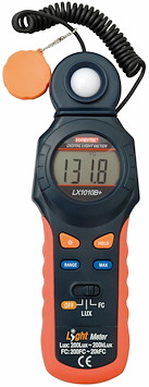 Luxmeter, 0-200kLux
