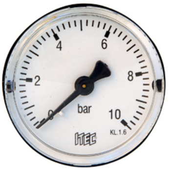TRYCKM 50MM HUS PLAST 0-6 BAR