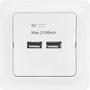 USB-uttag GAMMA, 2-vägs USB