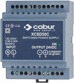 Nätaggregat DC, 120-240V/24V, 3A
