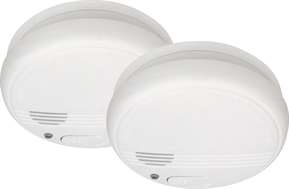 Brandvarnare, Optisk, 2-pack