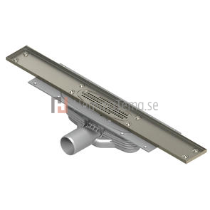 Purus Line Golvbrunn Sida 1000x70 mm, Ø75