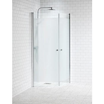 Duschhörna Alterna Lusso Svängd 100x100