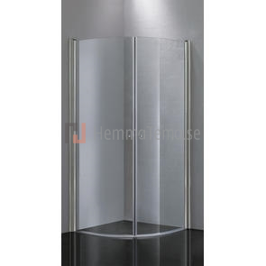 Alterna Picto Duschhörna Svängd 90x90 Klarglas